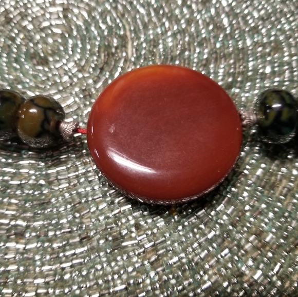 Carnelian stone key chain. - Picture 7 of 7